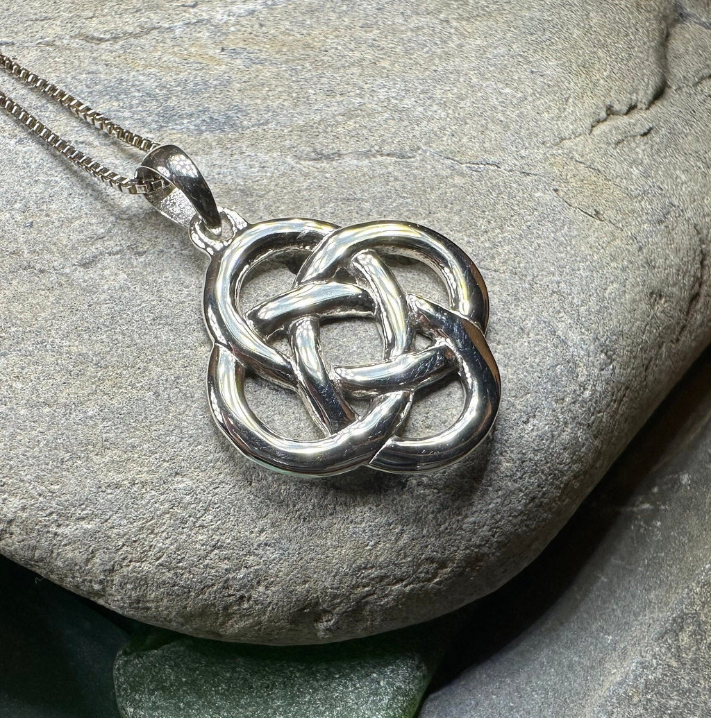 Celtic Strength Dara Knot Necklace