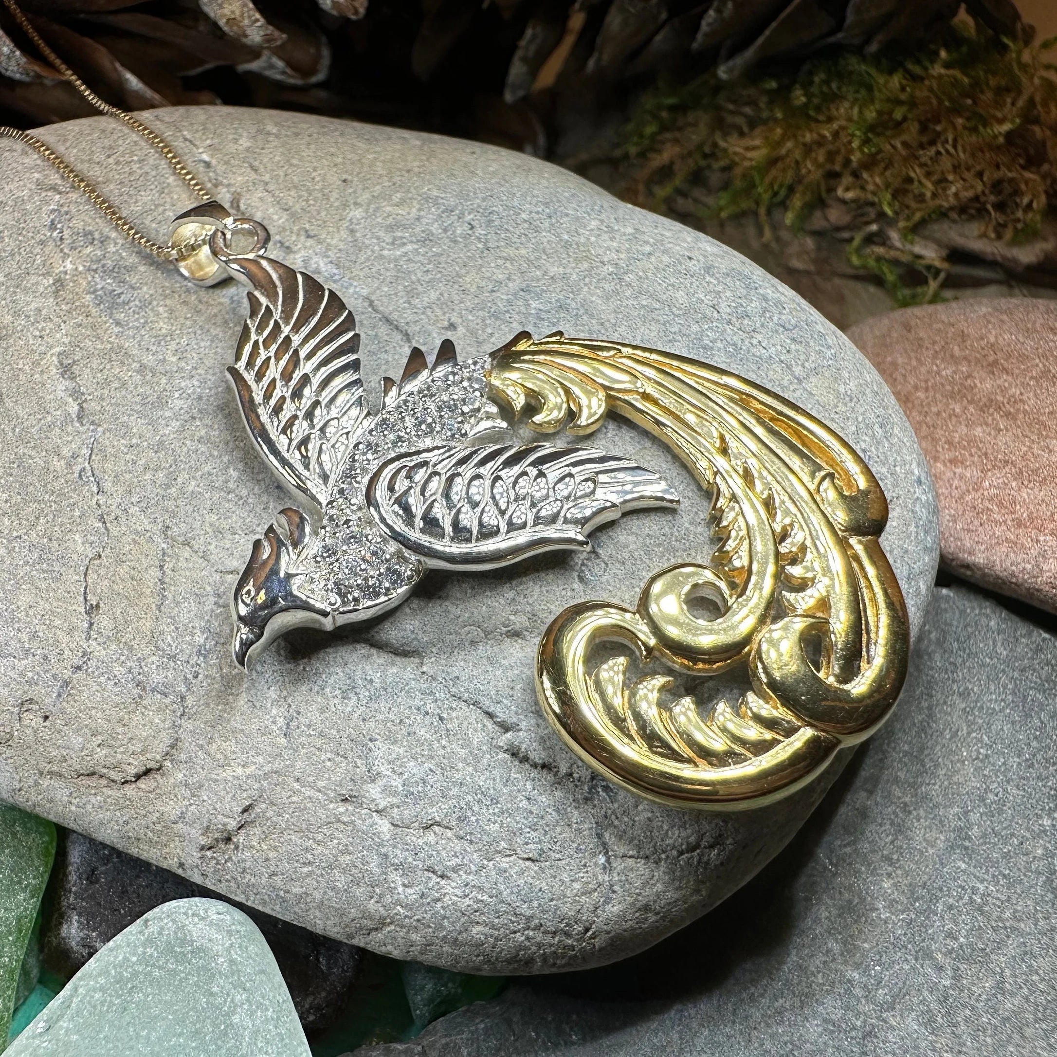 Firesong Phoenix Necklace