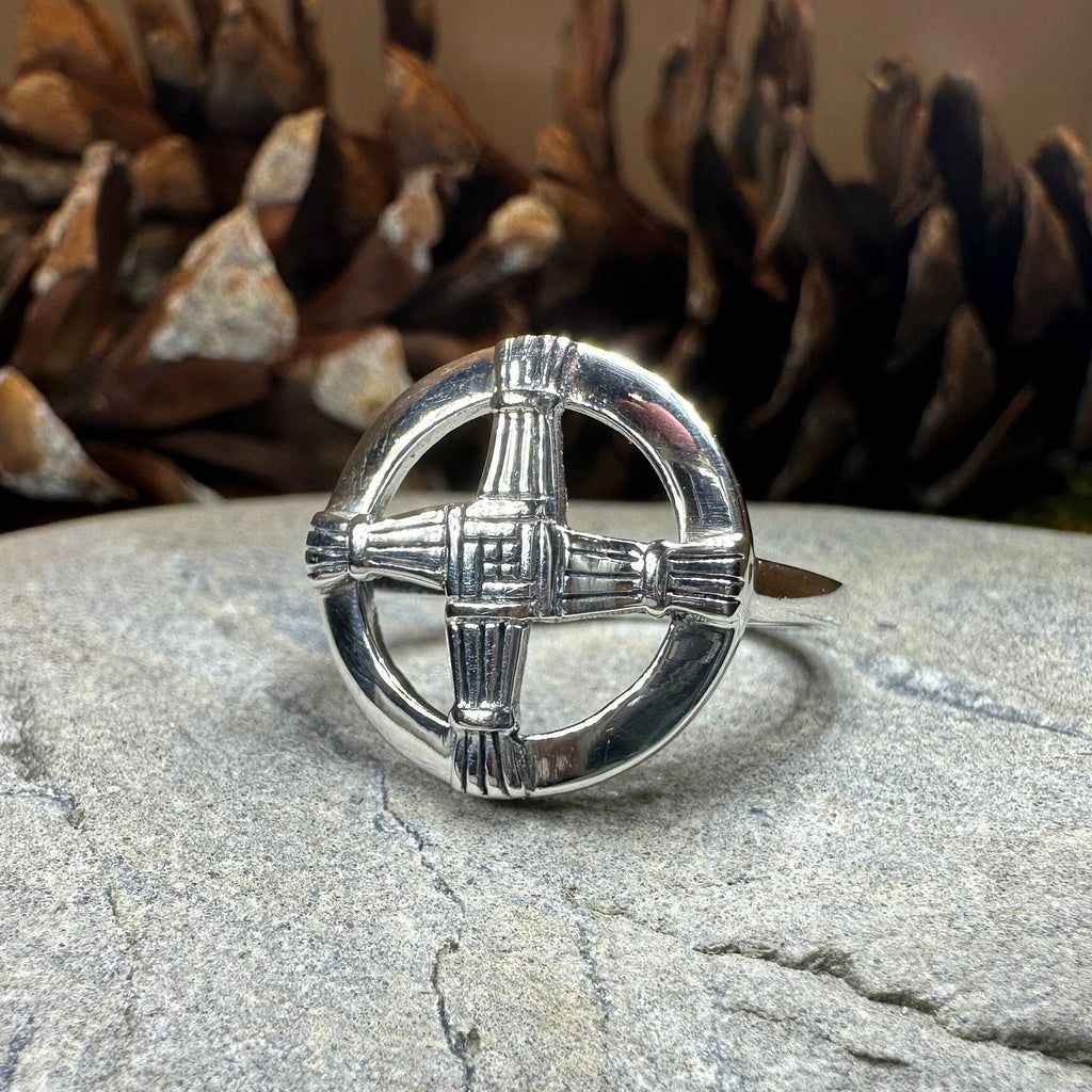 Springtide Saint Brigid's Cross Ring