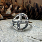 Springtide Saint Brigid's Cross Ring