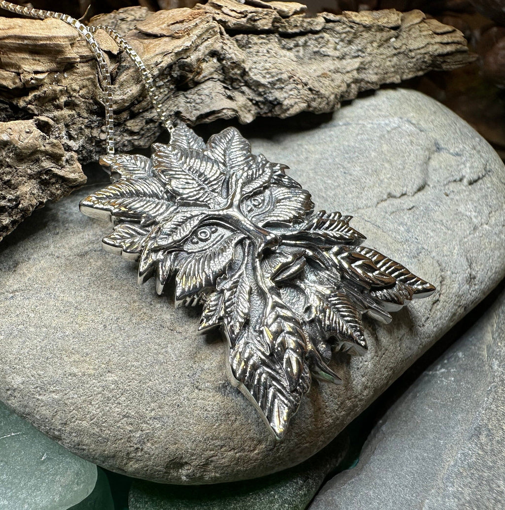 Montgeon Green Man Necklace