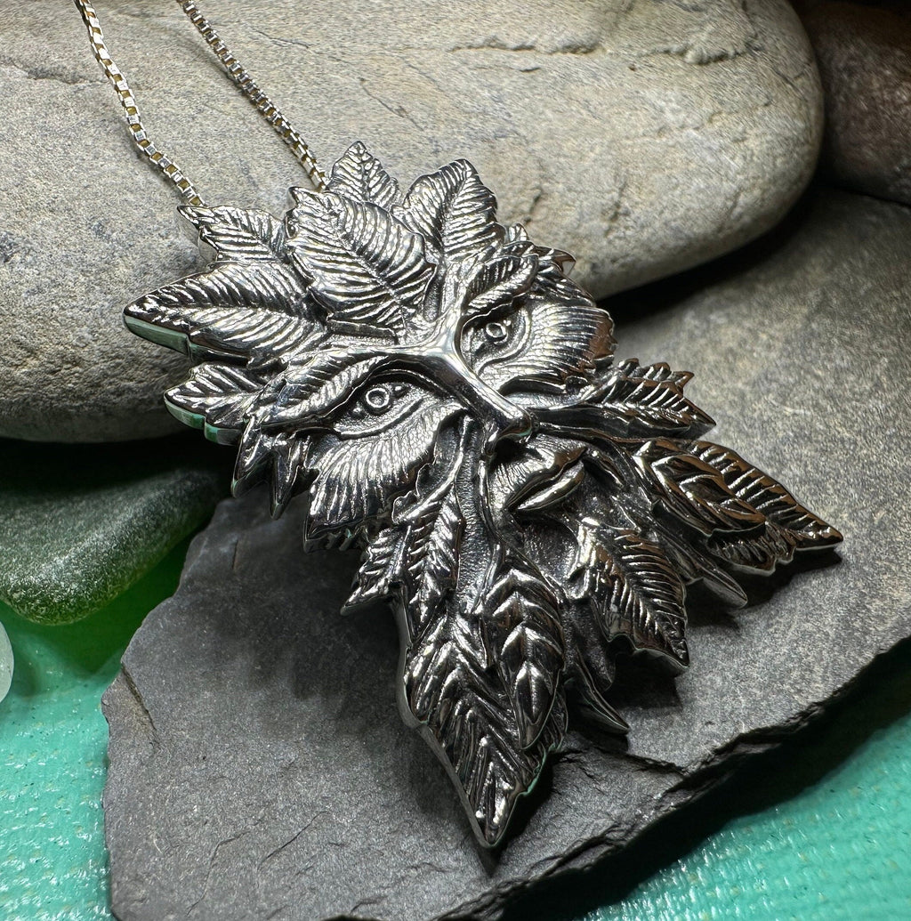 Montgeon Green Man Necklace