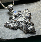 Huelgoat Green Man Moonstone Necklace