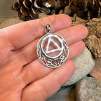 Celtic AA Sobriety Necklace