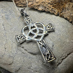 Pure Heart Celtic Cross Necklace