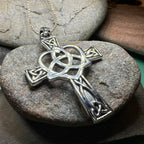 Pure Heart Celtic Cross Necklace