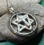 Star of David Cross Necklace