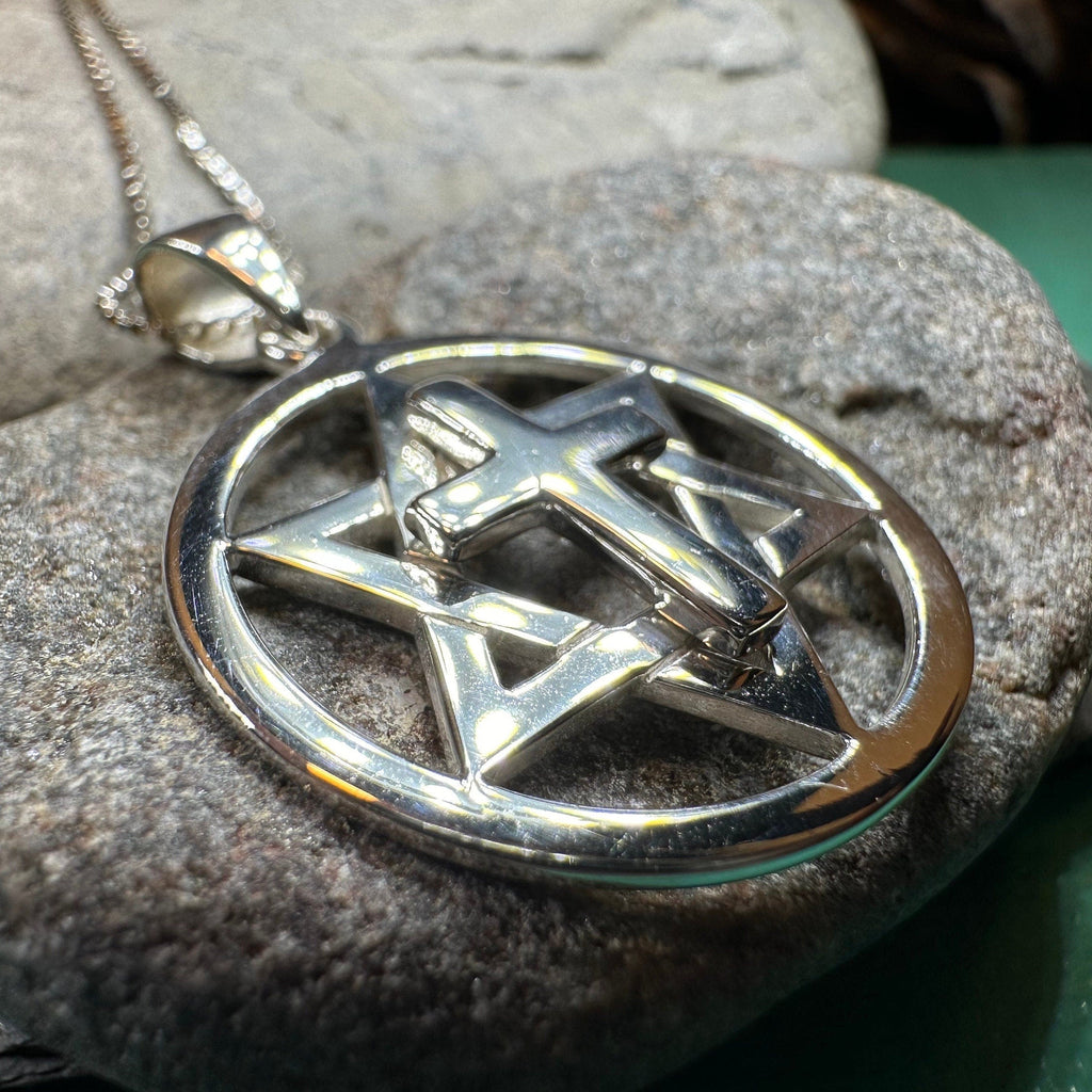 Star of David Cross Necklace