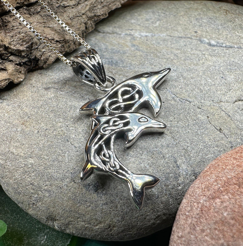 Unity Celtic Dolphin Necklace