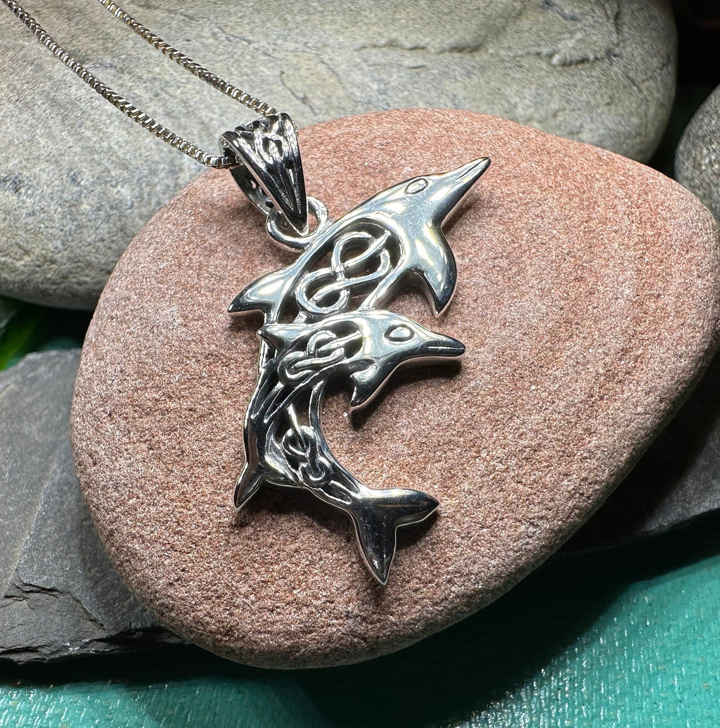 Unity Celtic Dolphin Necklace