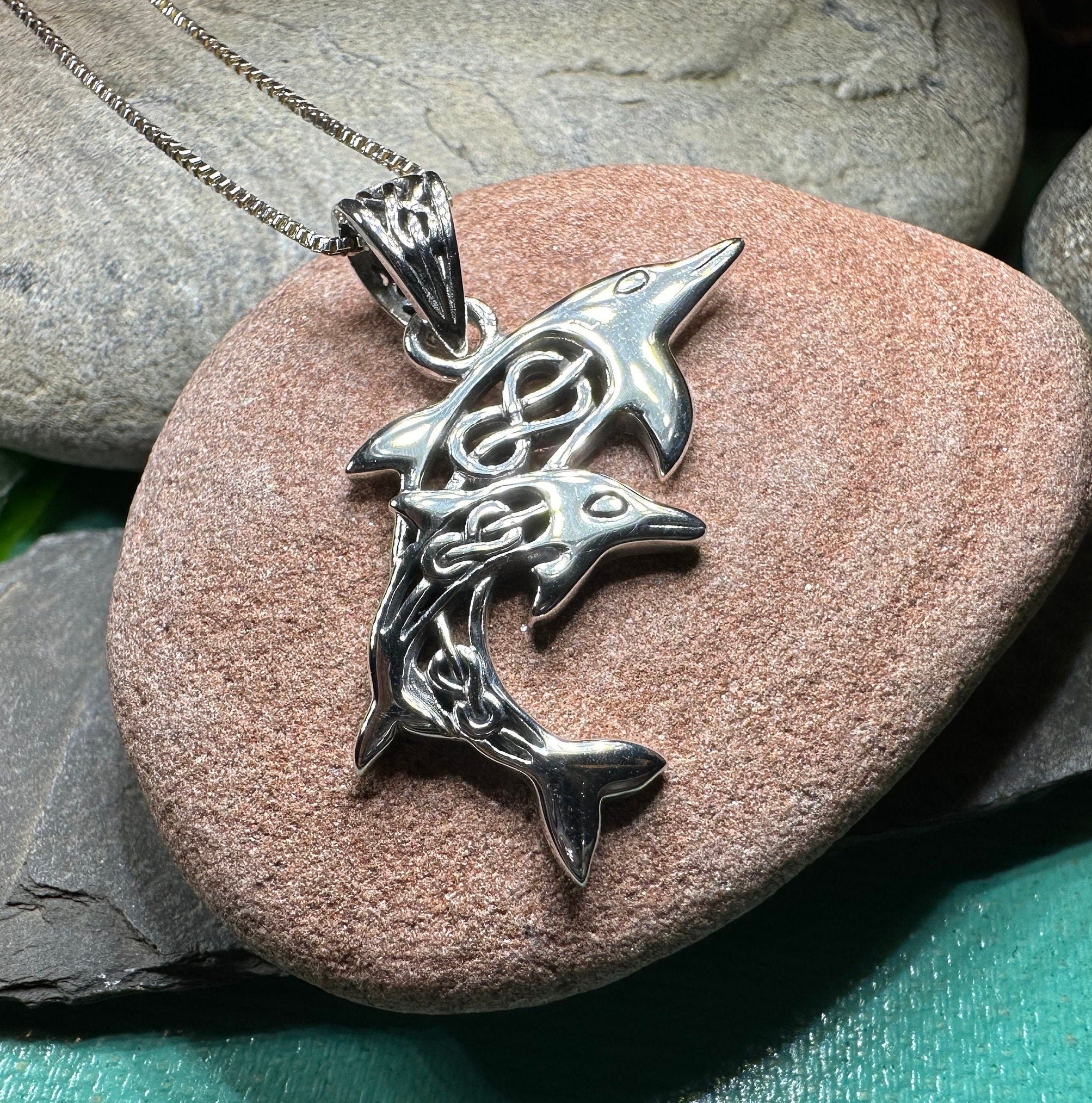 Unity Celtic Dolphin Necklace