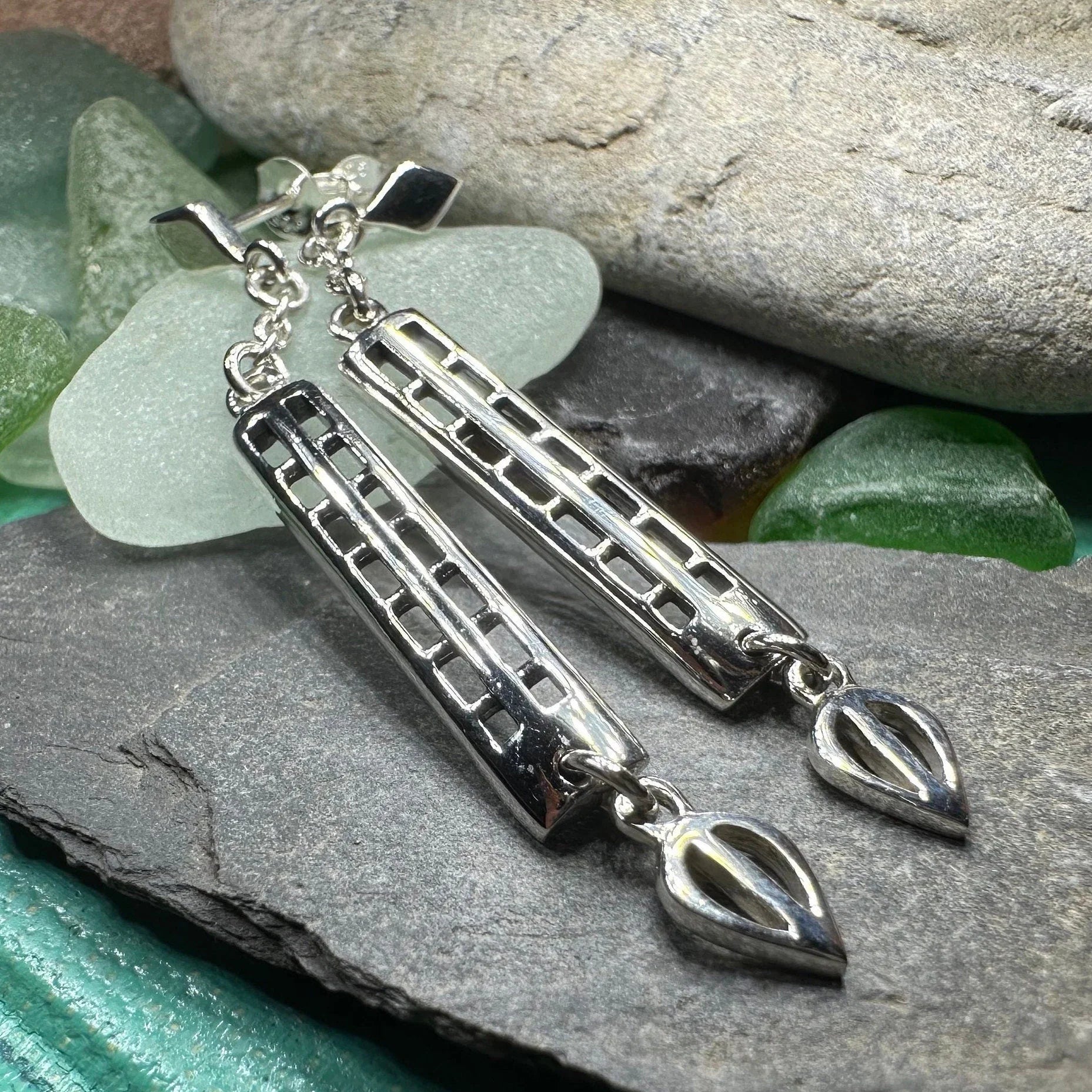 Mackintosh Art Deco Earrings