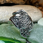 Morrigan Celtic Raven Ring