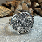 Celtic Knot Shamrock Ring
