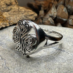 Celtic Knot Shamrock Ring