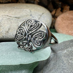 Celtic Knot Shamrock Ring