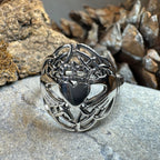Irish Lace Claddagh Ring