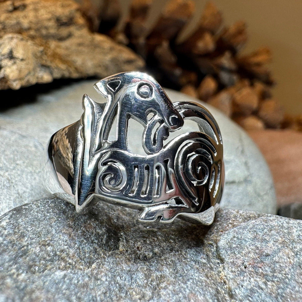 Pictish Lore Celtic Dragon Ring