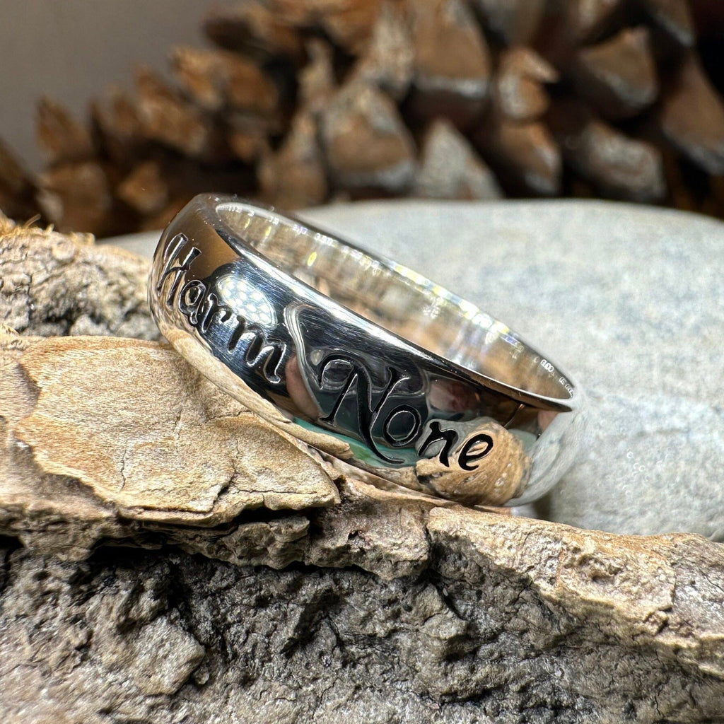 Harm None Wiccan Ring