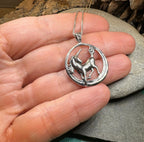 Prancing Unicorn Necklace