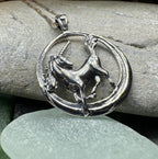 Prancing Unicorn Necklace