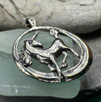Prancing Unicorn Necklace