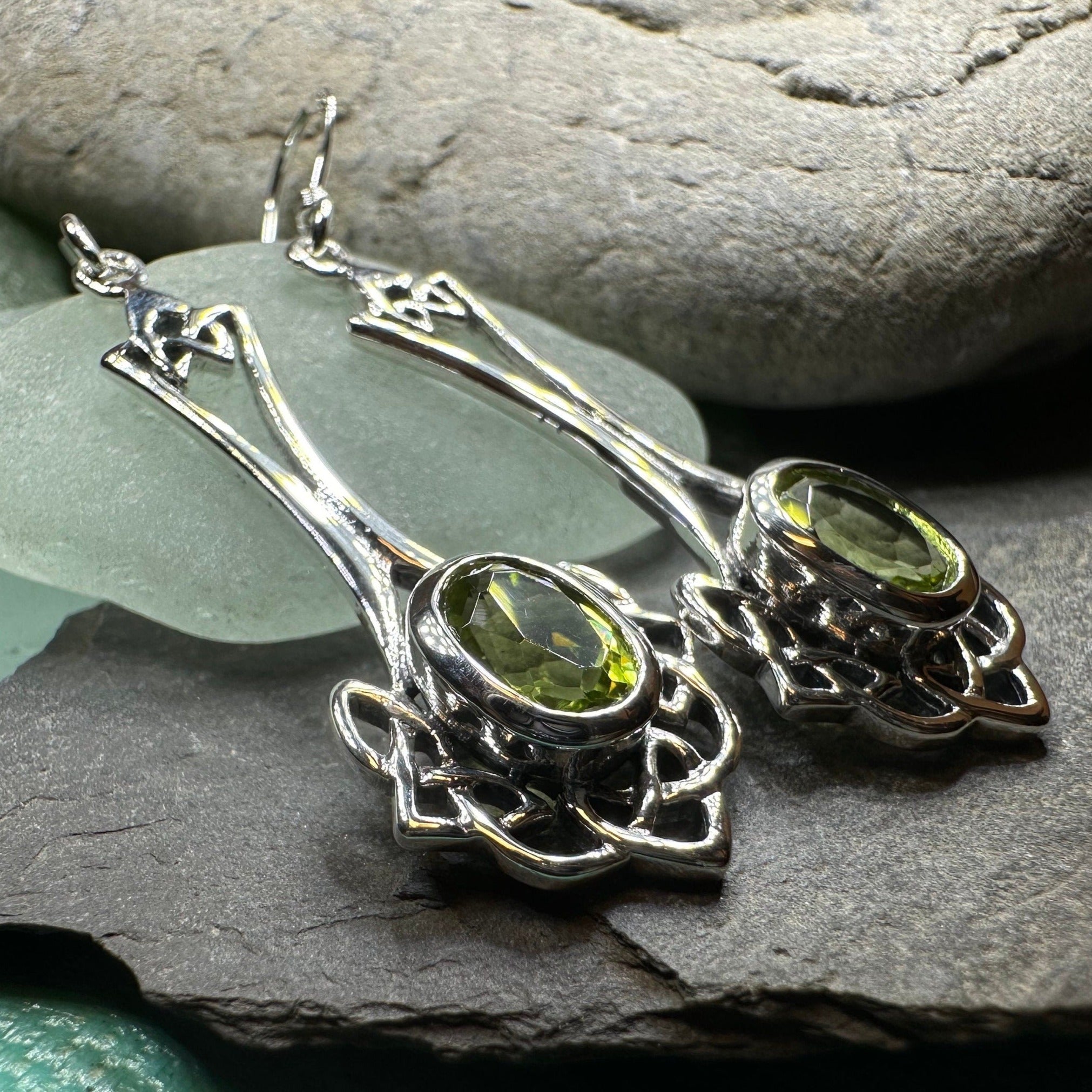 Eira Celtic Knot Earrings