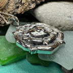 Celtic Rose Cross Necklace