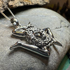 Sicilian Trinacria Triple Spiral Necklace