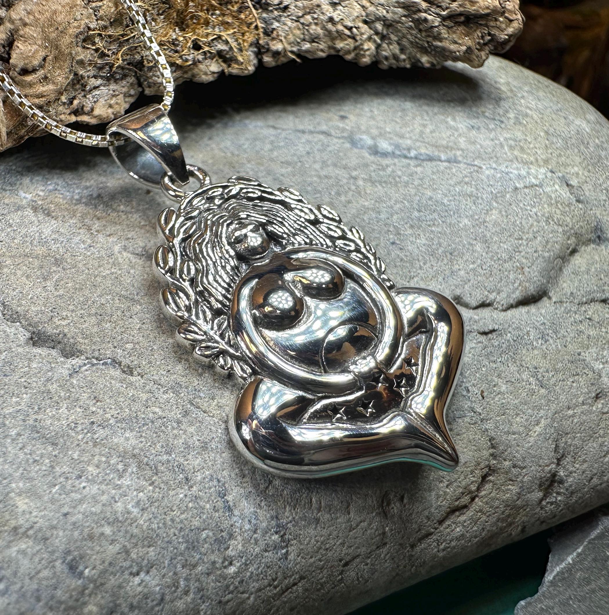 Gaia Earth Goddess Necklace