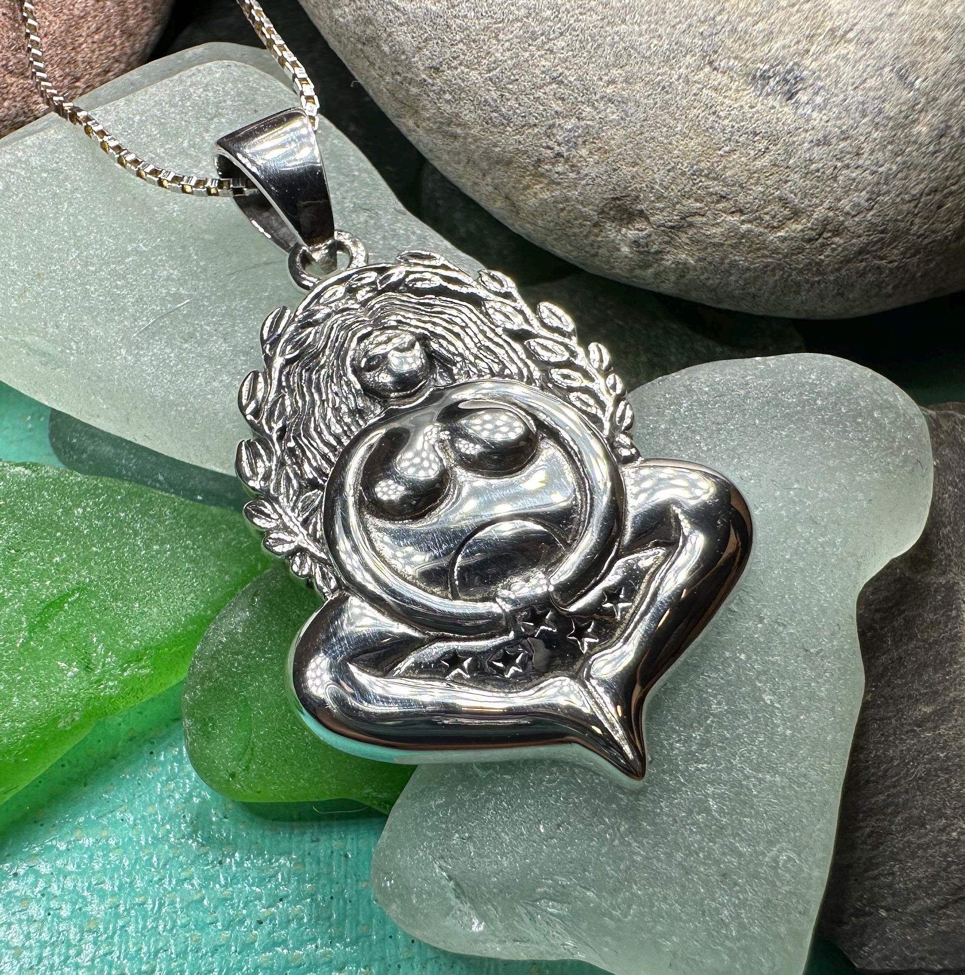 Gaia Earth Goddess Necklace