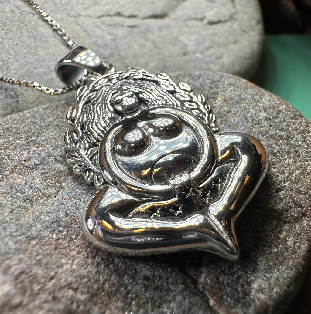 Gaia Earth Goddess Necklace
