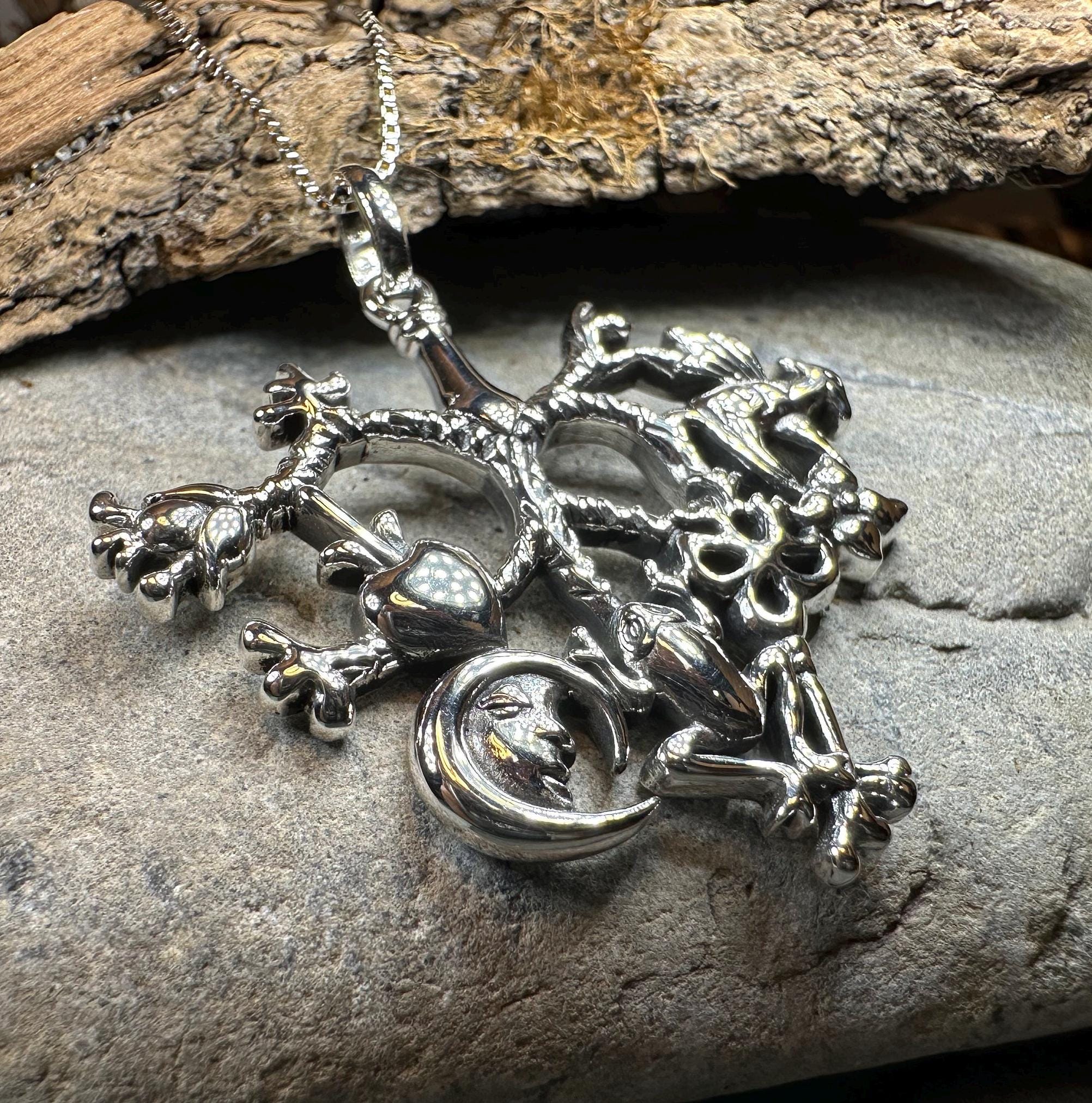 Large Stregheria Cimaruta Pendant