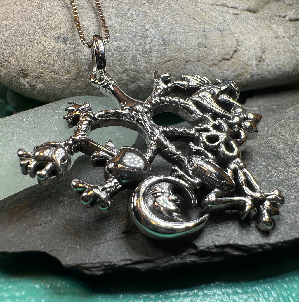 Large Stregheria Cimaruta Pendant