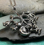 Large Stregheria Cimaruta Pendant