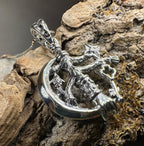 Crescent Moon Italian Cimaruta Pendant