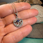 Lapis Lazuli Eye of Horus Necklace