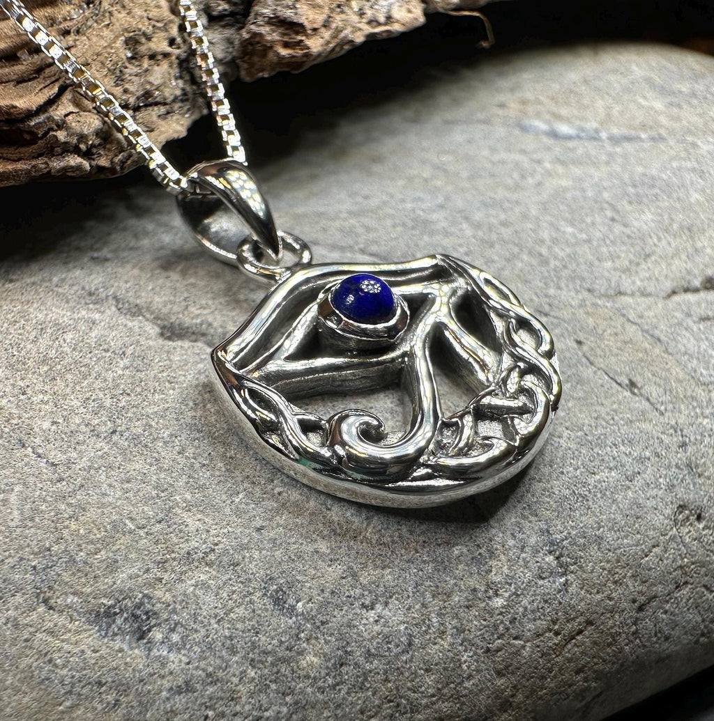 Lapis Lazuli Eye of Horus Necklace