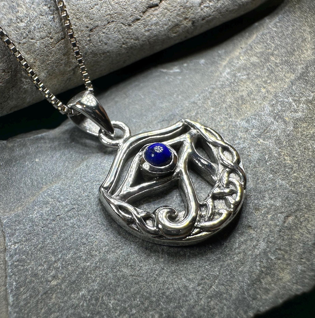Lapis Lazuli Eye of Horus Necklace