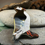 Enamel Scottish Puffin Brooch