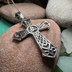 Holy Spirit Celtic Cross Necklace