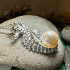 Pearl Seahorse Necklace