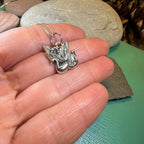 Irish Children of Lir Swan Necklace