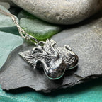 Irish Children of Lir Swan Necklace