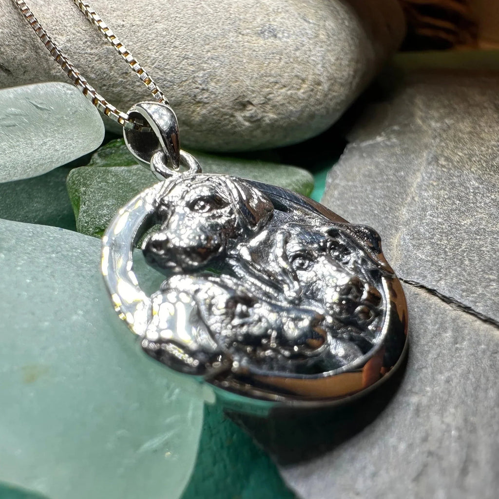 Lab Love Labrador Retriever Dog Necklace