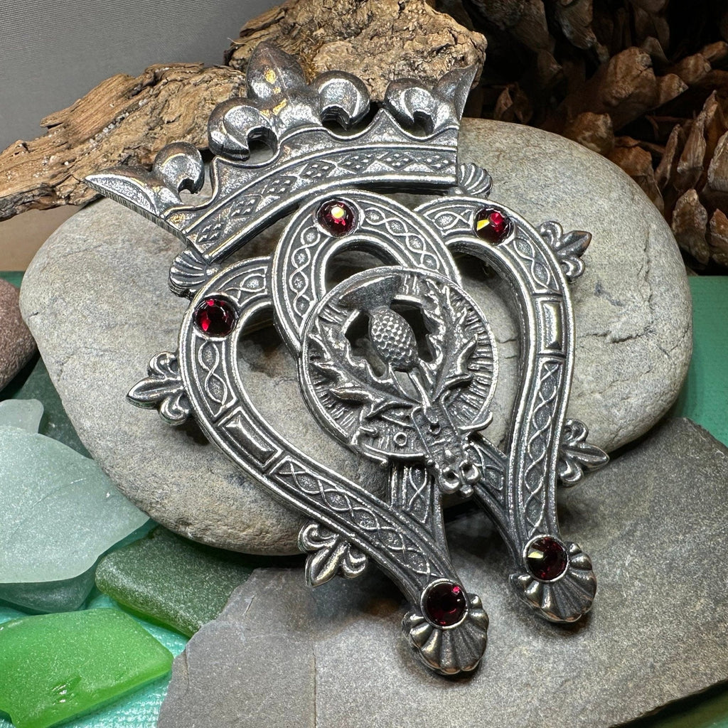 Highland Luckenbooth Plaid Pin