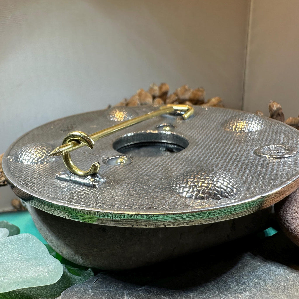 Irish Trinity Claddagh Plaid Pin