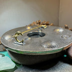 Irish Trinity Claddagh Plaid Pin