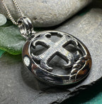 Knight's Templar Celtic Cross Necklace
