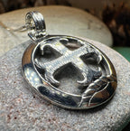 Knight's Templar Celtic Cross Necklace